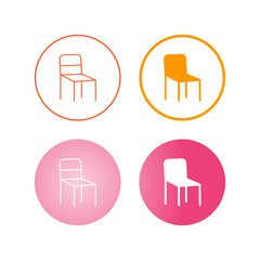 Poster - Chair Vector Icon