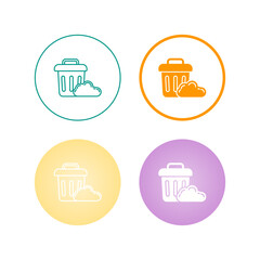 Poster - Rubbish Vector Icon