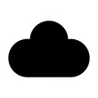 cloud icon with transparent background