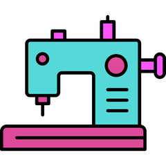 Poster - Sewing Machine Icon