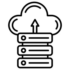 Sticker - Database Backup Icon of Web Hosting iconset.