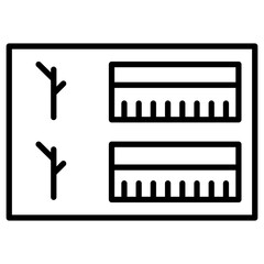 Poster - USB port Icon of Computer and Hardware iconset.