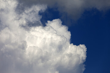 Wall Mural - Blue sky with clouds