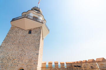 Maiden's Tower or Kiz Kulesi from inside