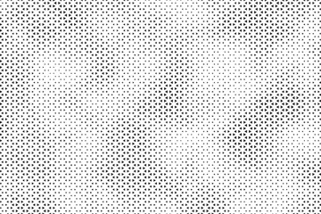 Fototapete - Triangle Shapes Vector Abstract Geometric Technology Oscillation Wave Isolated on Light Background. Halftone Triangular Retro Simple Pattern. Minimal 80s Style Dynamic Tech Wallpaper