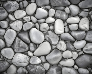 Aufkleber - gray background, in the photo an old stone wall made of large stones