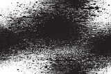 Fototapeta Kwiaty - black overlay monochrome grungy texture on white background, vector illustration image background texture