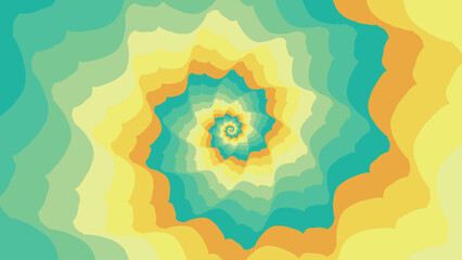 Wall Mural - Abstarct deep space round spiral vortex style background.