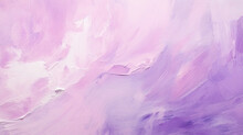 Abstract Painting In Pastel Purple, Ideal As Wallpaper Or An Art Print Option