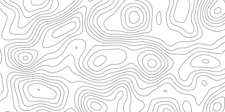 abstract pattern with lines. background of the topographic map. elevation contouring outline cartogr