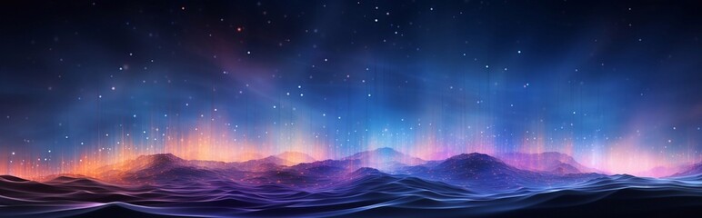 New age of Big data visualization. Stock market graph and bar chart price display. Data on live computer screen.  Abstract financial background trade colorful. Data flow concept