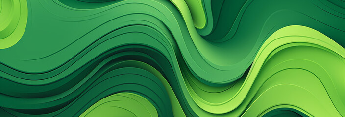 Poster - liquid background. liquid green texture.