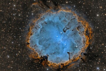 Wall Mural - an image inviting us to listen to the whispers of the universe through a nebula's intricate structur