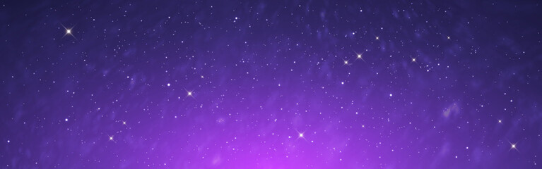 Wall Mural - cosmos background. shining nebula with stars. magic space texture with stardust. realistic milky way