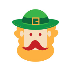 Poster - St Patricks Day Face