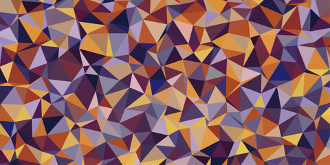 Wall Mural - low poly abstract geometric background