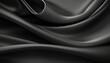 Visually striking black to grey gradient abstract background with subtle grain and vector noise