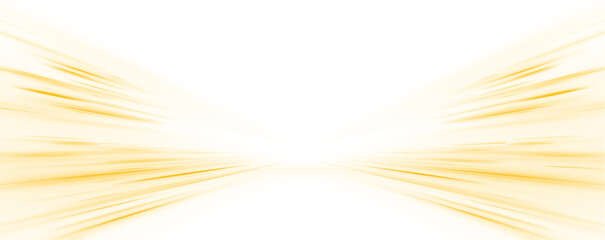 Fototapete - Abstract neon rays of light on a transparent background in PNG format. Yellow magic spirals with sparkles. Golden glowing shiny spiral lines effect. 