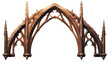© PNG - Gothic arch. isolated object, transparent background
