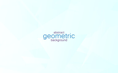 Wall Mural - abstract bright background of random triangles of different sizes and transparency. conceptual techn