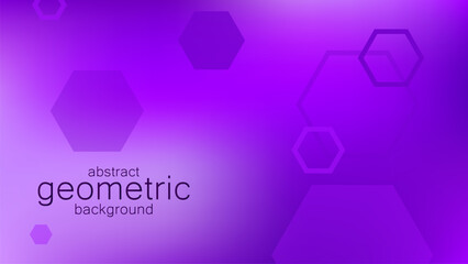 Wall Mural - abstract blue background of random hexagonal shapes of different sizes and transparency. conceptual 