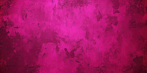 Wall Mural - magenta Grunge wall texture rough background dark concrete floor, old grunge background.  purple Abstract Background. Painted pink bright Color Stucco Wall Texture With Copy Space