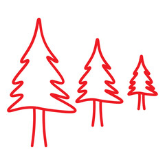 tree red icon