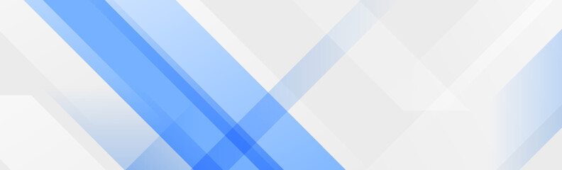 blue and gray diagonal line footer design. abstract horizontal sport background. wide sporty banner 