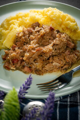 Poster - Bigos - traditional Polish food.