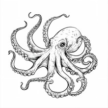 whimsical-octopus-nautical-art-free-stock-photo-public-domain-pictures