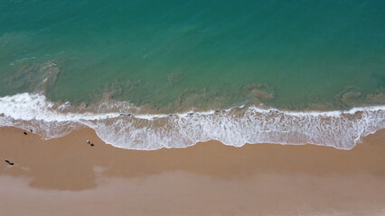 Sticker - Praia de Guaxuma - Maceió/AL - Foto de drone
