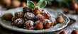 Candied chestnut confection from Italy and France.