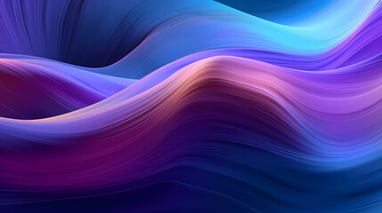 Digital technology blue rhythm wavy line abstract graphic poster web page PPT background with generative