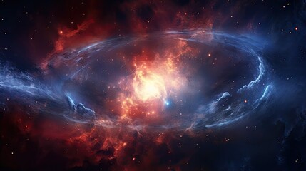 Wall Mural - colorful space galaxy cloud nebula. stary night cosmos. universe science astronomy. supernova backgr