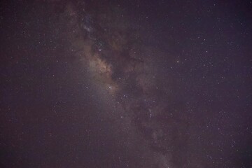 starlight of galaxy.