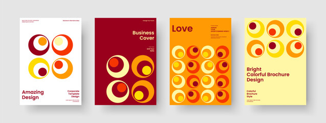 Wall Mural - creative banner design. abstract poster template. modern report layout. flyer. background. book cove