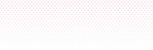 Blended  Doodle Pink Heart Line On White For Pattern And Background, Valentine's Background, Halftone Effect.
