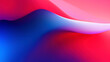 Fluid gradient background with red, blue and violet. Abstract color waves. Generative AI