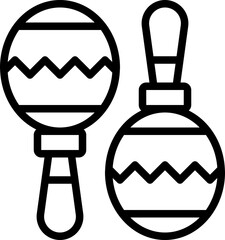 Poster - Maracas icon