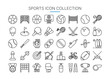 Sport Icon Collection suitable for web amp apps icon presentation and social media