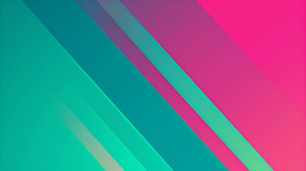 Wall Mural - Flat shapeless abstract fuchsia neon green background gradient wallpaper