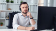 © Stefano Astorri - Person working in a call centre, customer service, headset, support service, support