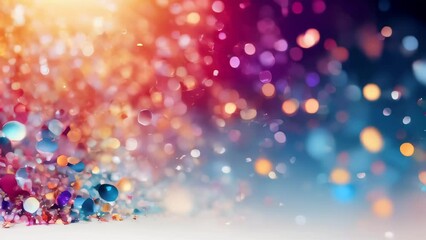abstract background with bokeh