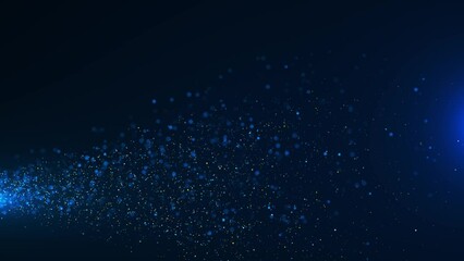 Digital Abstract technology big data blue background economy, financial, futuristic data hi-speed internet, Future digital matrix concept science, technology, business, space. cyberspace. Data flow