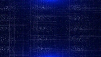 4k blue digital grid abstract background network grid perspective motion graphic background. technology futuristic animation. Tunnel Wave Lines. Big Data Stream. hologram grid Hi-tech cyberspace