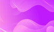 Abstract pink wave background. Dynamic shapes composition. Vector illustration