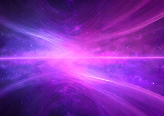 Purple modern background, Wave, in space bright style, Generative AI