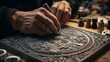 Artistry Unleashed: Master Engraver Transforms Metal with Meticulous Precision