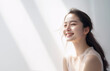 © Charintip - Woman Beautiful facial skin natural sunlight
