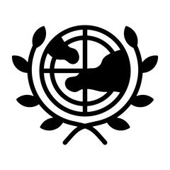 Sticker - United Nations Icon